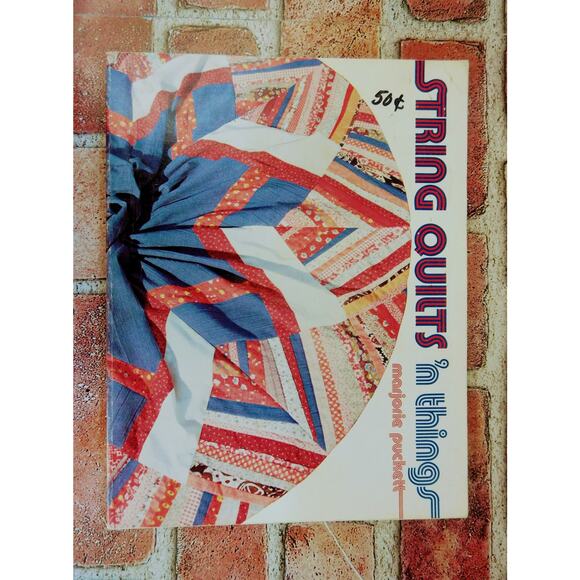STRING QUILTS 'N THINGS by Marjorie Puckett  Quilting‎ Book  Retro 70s Vtg 1979 - Picture 14 of 15